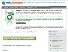 Tablet Screenshot of payroll-tax.realtaxtools.com